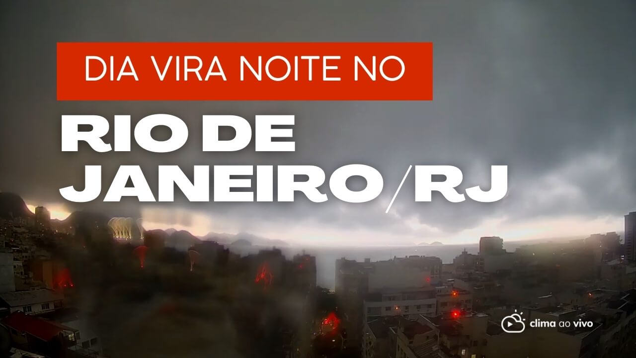 Dia Vira Noite No Rio De Janeiro Rj Veja O V Deo Imagens De