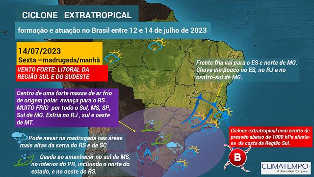 Frente fria esfriou SP - Notícias Climatempo