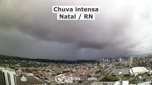 Chuva intensa em Natal / RN - 09/09/20 - Clima ao Vivo