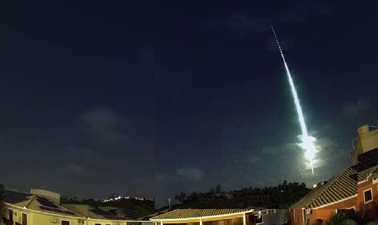 Meteoro: 13 câmeras registraram na BA, SE e MG, confira o vídeo - Clima ao vivo