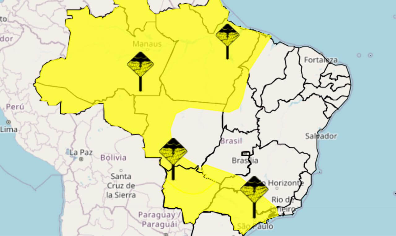 Semana começa com chuva em todas as regiões do RS. Veja em Júlio de  Castilhos. - Alcir 61