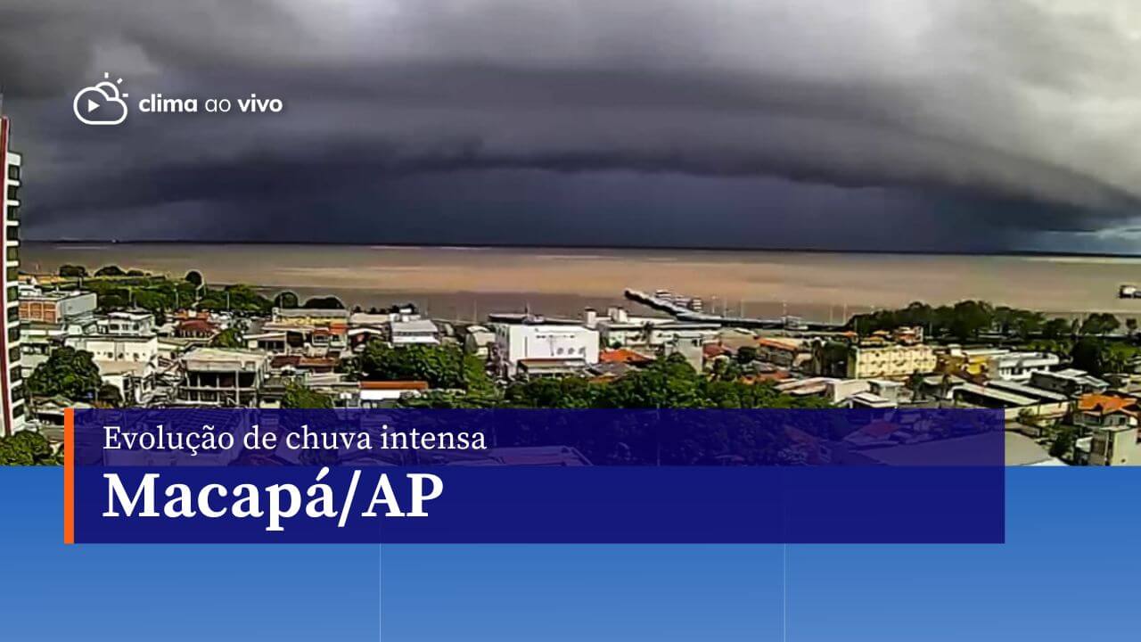 Clima ao Vivo em Macapá | Câmera do tempo - Clima ao Vivo