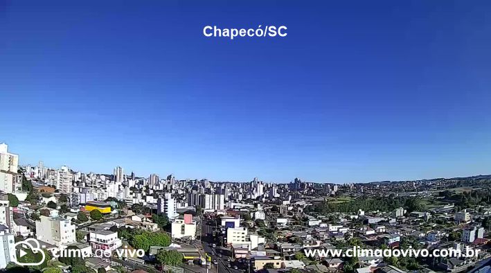 Visão panorâmica de Chapecó/SC